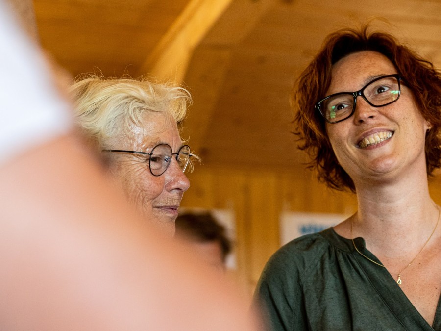 Freya Flach een van de trainers Zeg JA bij dementie